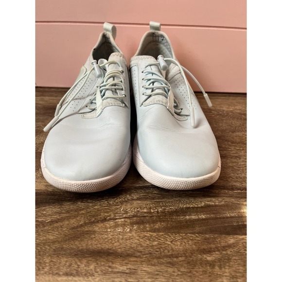 Clove Light Blue Holographic Limited Edition Nursing Tennis Shoes - Picture 3 of 9